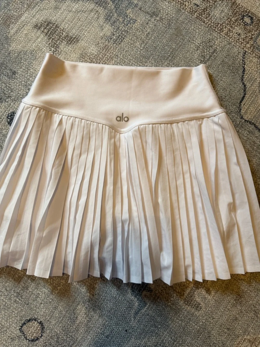 White Pleated Women’s Skirt